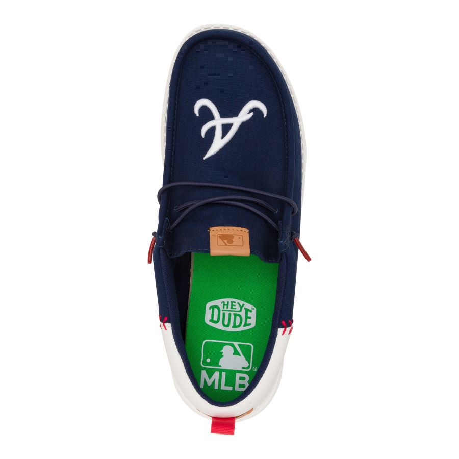 MLB Braves? Wally Funk - Braves Navy/White - Image 7