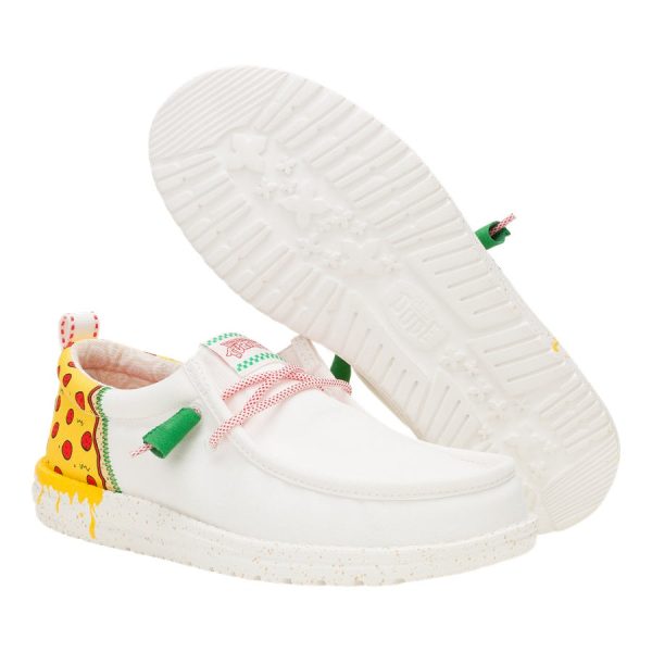 TMNT Pizza Wally Funk  - Pizza White/Red