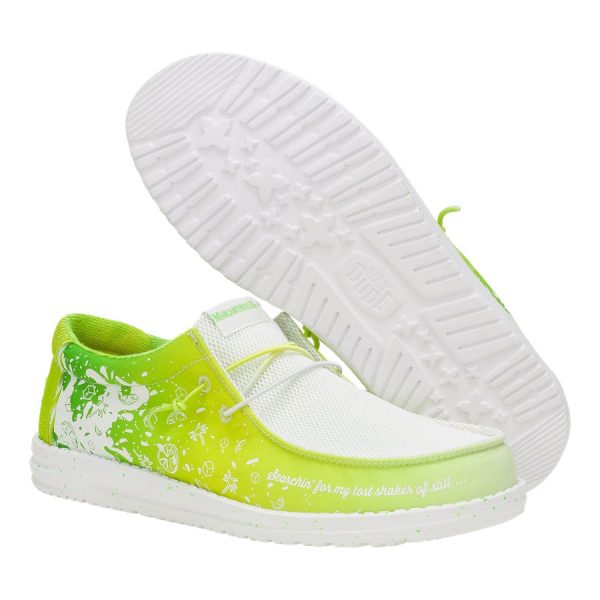 Wally Margaritaville 2 - White/Lime