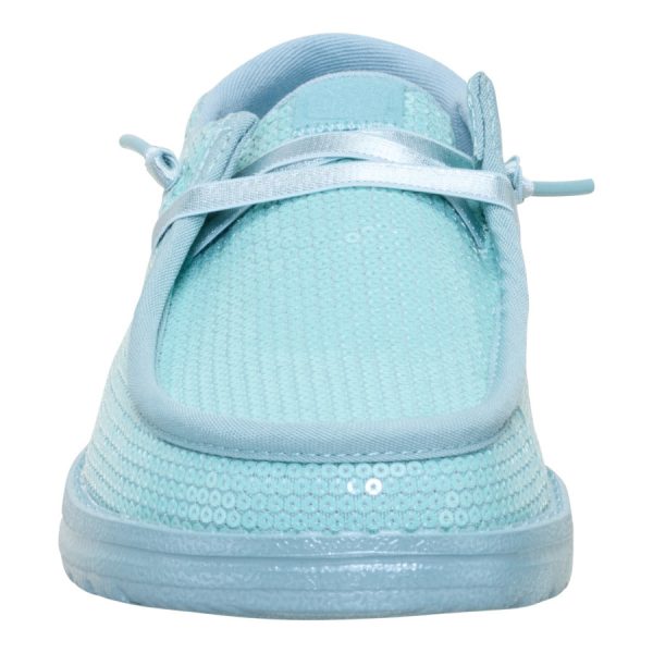 Wendy Funk Mono Sequin - Tourmaline Blue