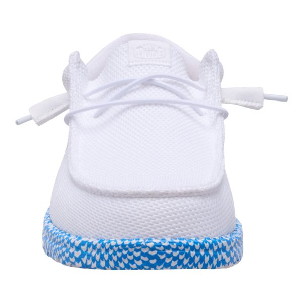 Wally Funk Warped Geo - White/Brilliant Blue