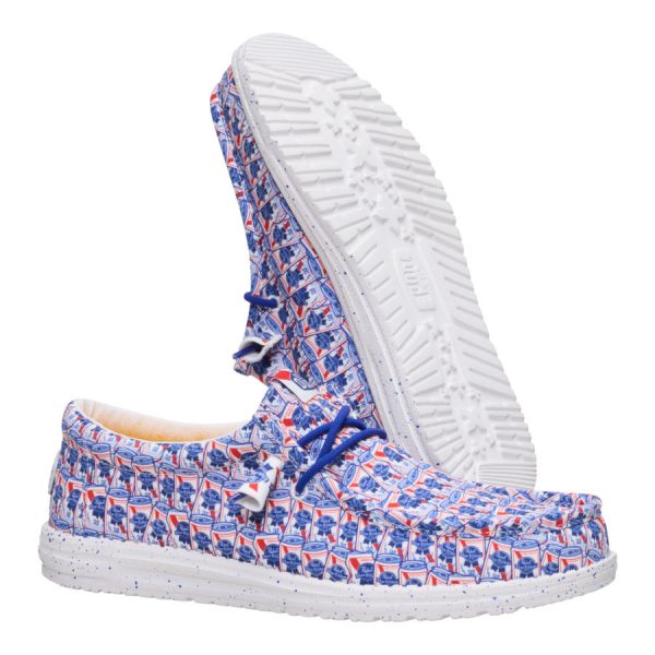 Wally Pabst Blue Ribbon - Red/White/Blue