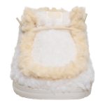 Wendy Slipper - Egret/Wood Ash