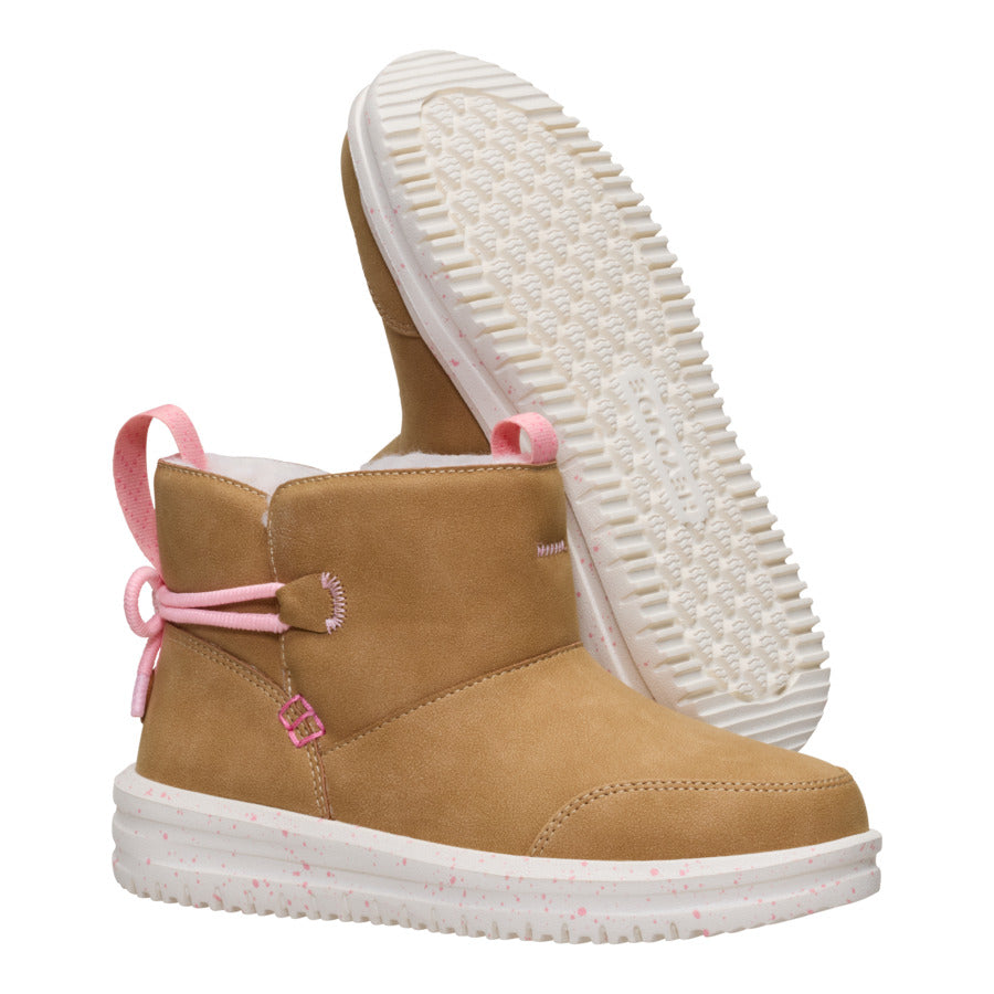 Camden Bow Boot Youth Cozy - Chestnut - Image 3