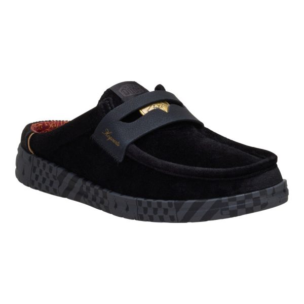 Wally Slip Hogwarts Loafer - Black/Gold