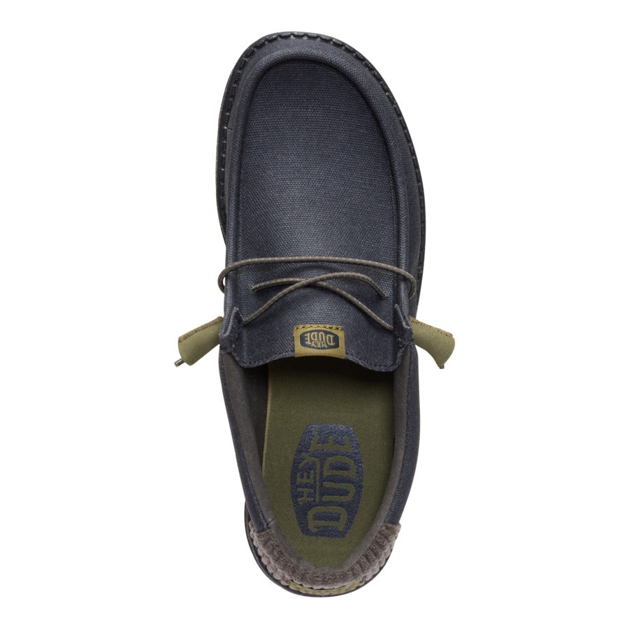 Wally Waxed Casual - Black/Black - Image 6