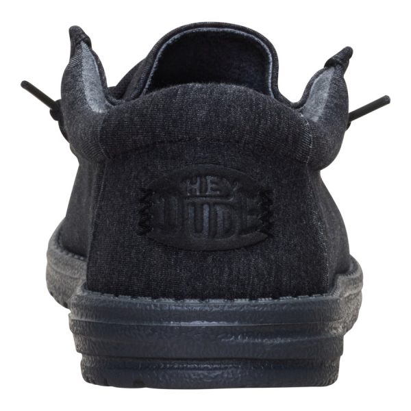 Wally Stretch Jersey Wide - Black/Black